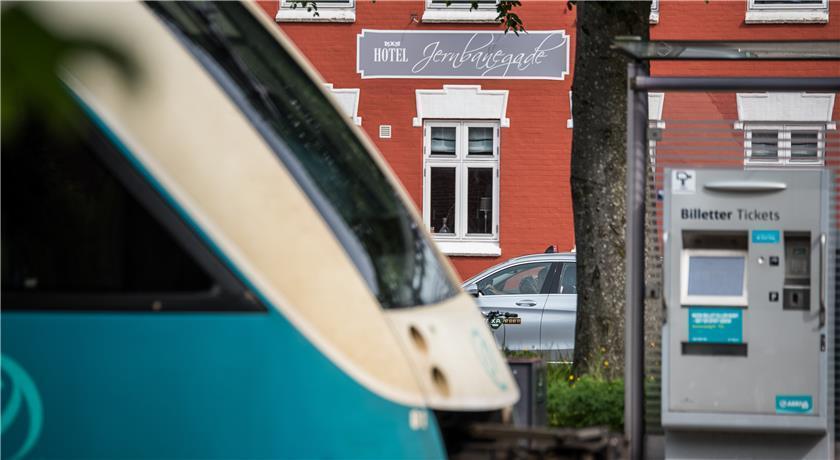 Hotel Jernbanegade Kibæk المظهر الخارجي الصورة